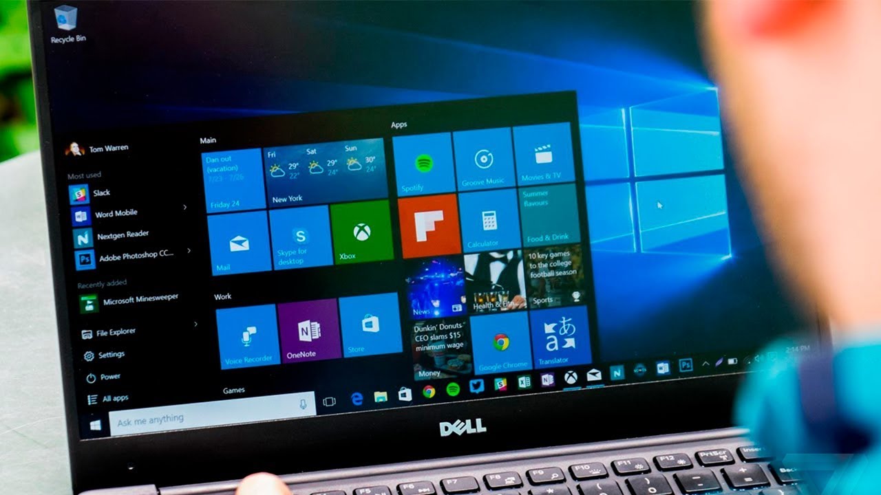 Volver a una versión anterior de Windows 10