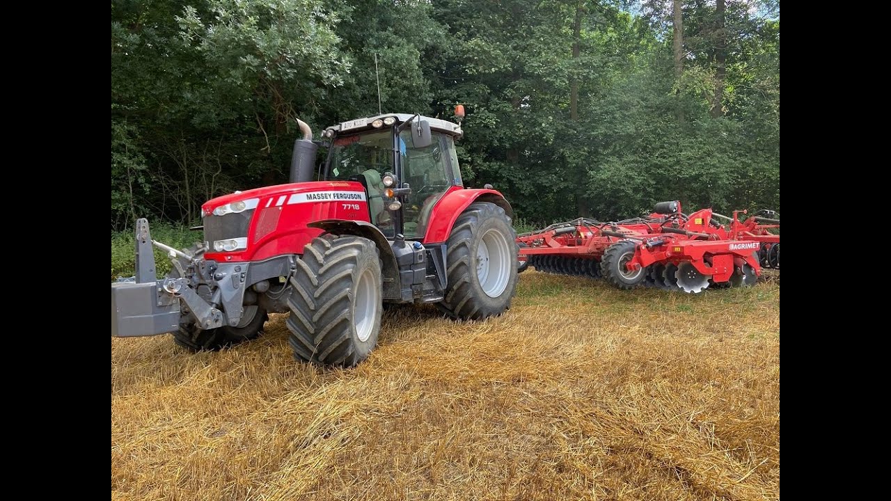 #VLOG Testy talerzówki AGRIMET /Koszenie rzepaku na magazyn/AGRO KOJOT/ PANCERZ78/ MF 7718/ ACTIVA