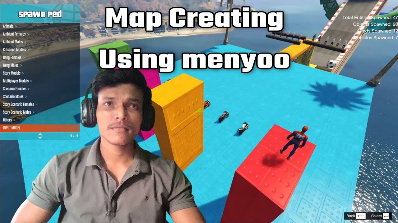 How to Create a Stunt Map using Menyoo Trainer | Guide 2026