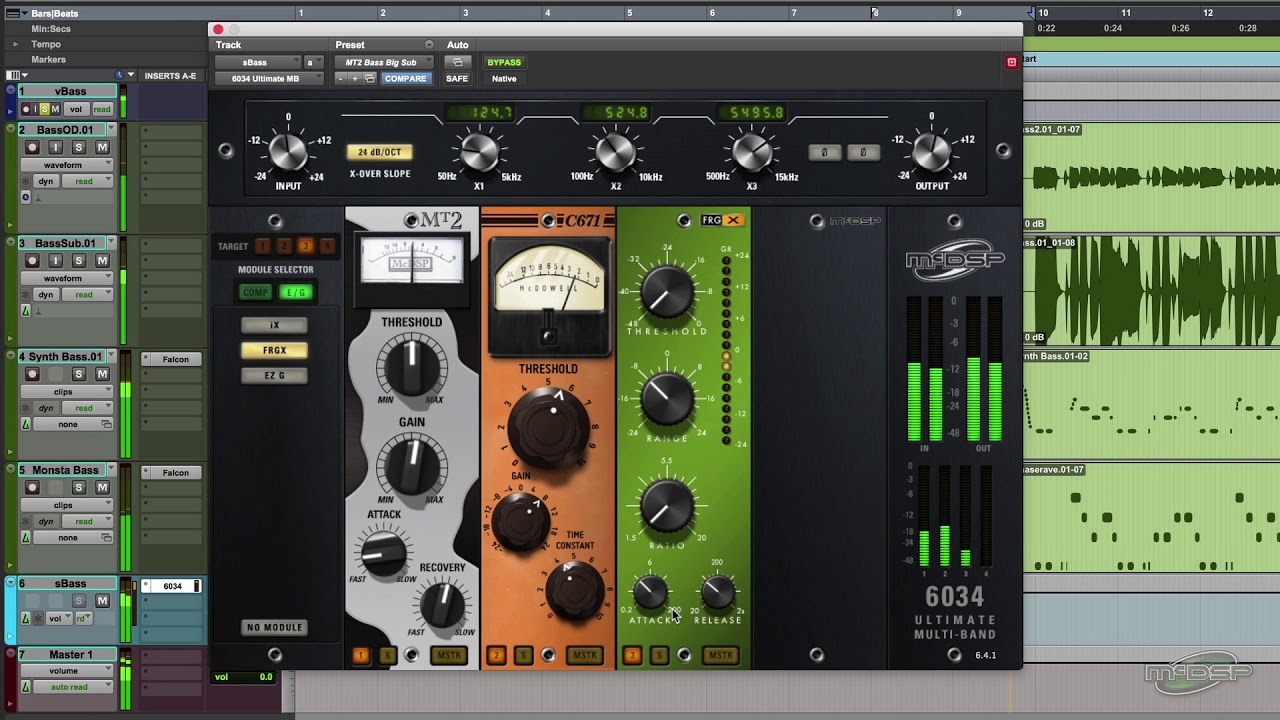McDSP QuickTips - Control your Bass with the 6034 Ultimate Multi-band