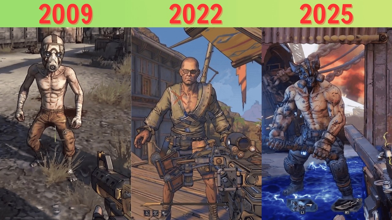 Evolution of Borderlands Games (2009&ndash;2025) | All Games Evolution & Complete History