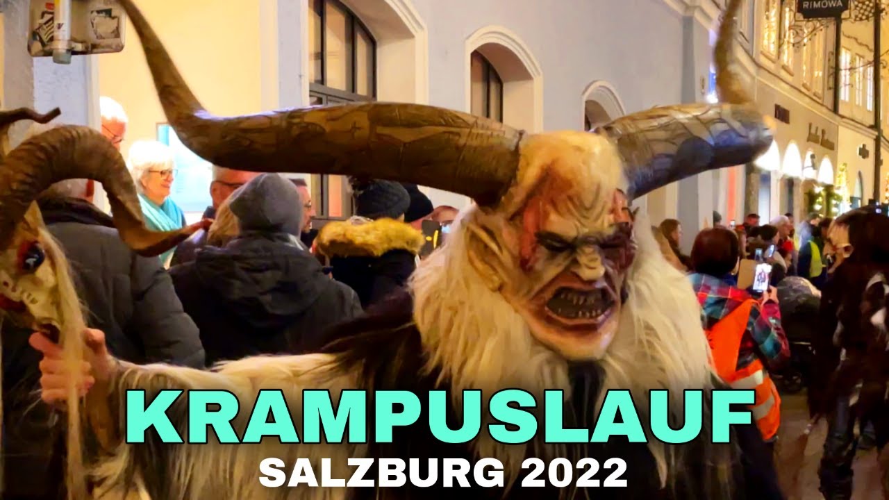 Krampuslauf in Salzburg 2022 - Größter Krampuslauf