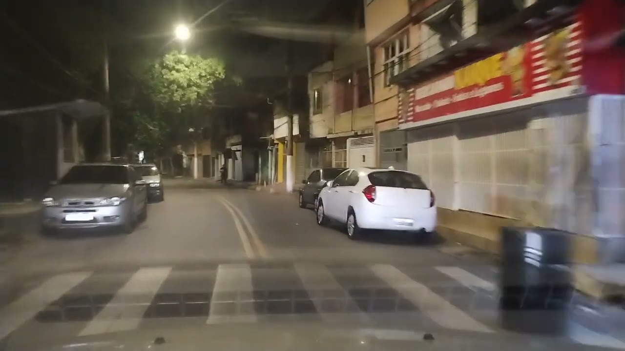 Dirigindo pela zona sul de São Paulo
