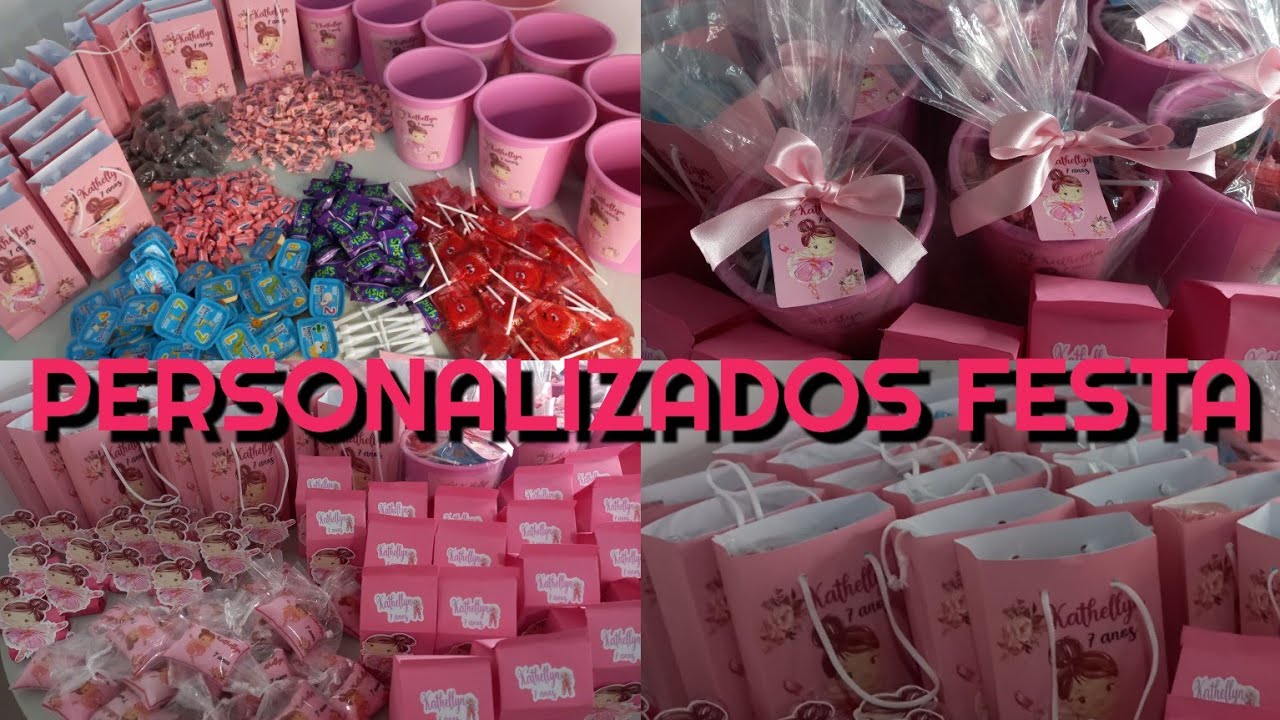 ENCHENDO LEMBRANCINHAS E PERSONALIZADOS #bailarina #aniversario #festabailarina  #personalizadas 😀