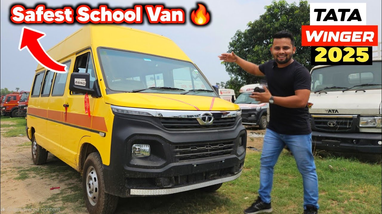 Tata Winger School Van | 2025 Detailed Review 🔥
