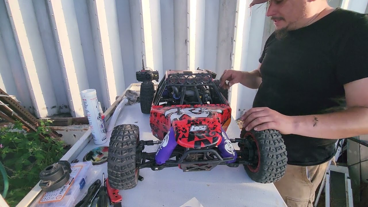 I blow up the rear diff on my DBXL. DBXL EP02