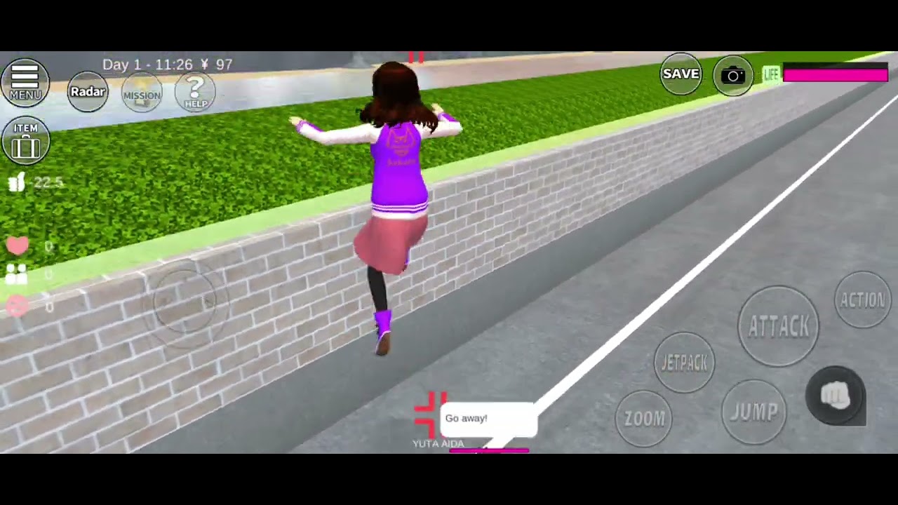 YUTA dan Mio di ajak main sama kak Rina Tamaki//sakura school simulator 