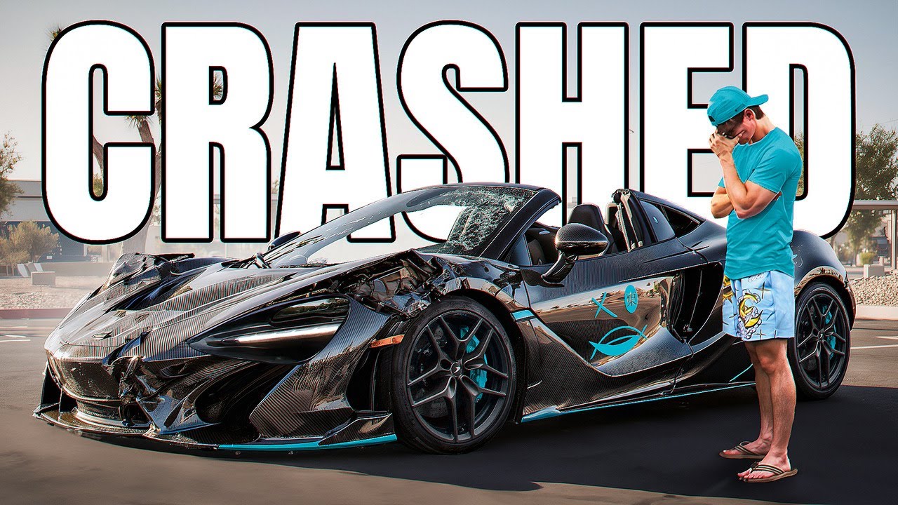 I CRASHED my $1,500,000 McLaren 765LT
