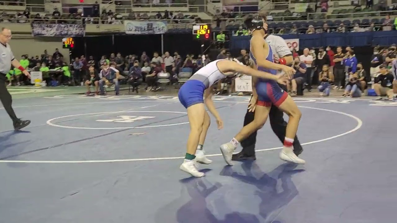 132: Tyger Taam (Moanalua) vs. Bransen Porter (Waianae), STATE FINAL (3-5-2022)