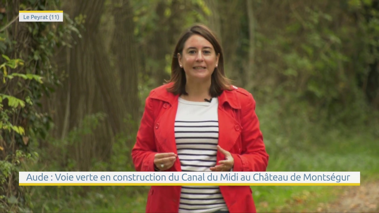 La voie verte du canal du Midi au château de Montségur avance !
