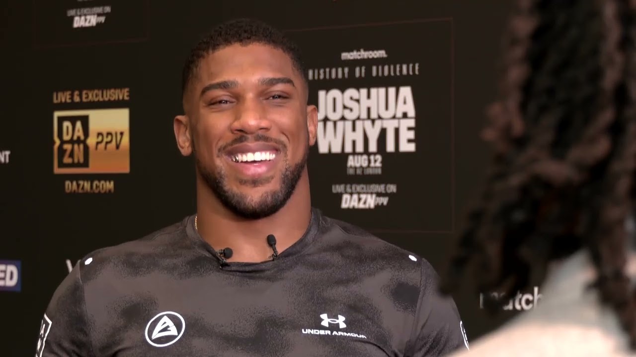 Anthony Joshua explains why his boxing style CHANGED #AntoineAllenInterviews
