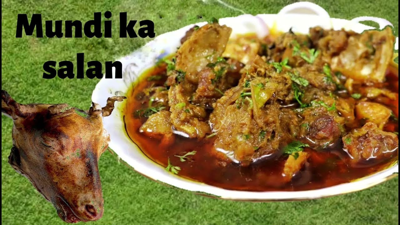 😋 EASY & BEST BAKRE KI MUNDI KA SALAN|GOAT HEAD CURRY|BAKRA EID SPECIAL RECIPE|#viralvideo