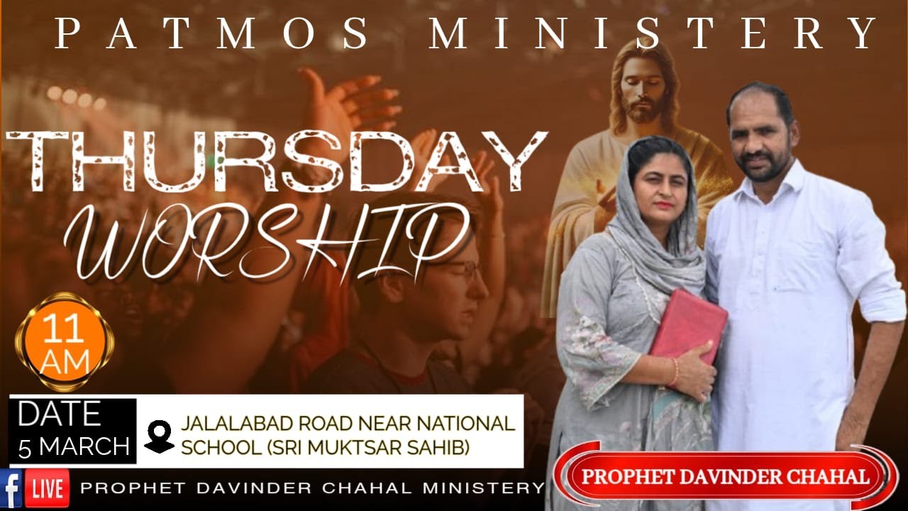05/03/2026 THURSDAY BIG BLESSINGS WITH MAN OF GOD PROPHET DAVINDER CHAHAL MINISTRY