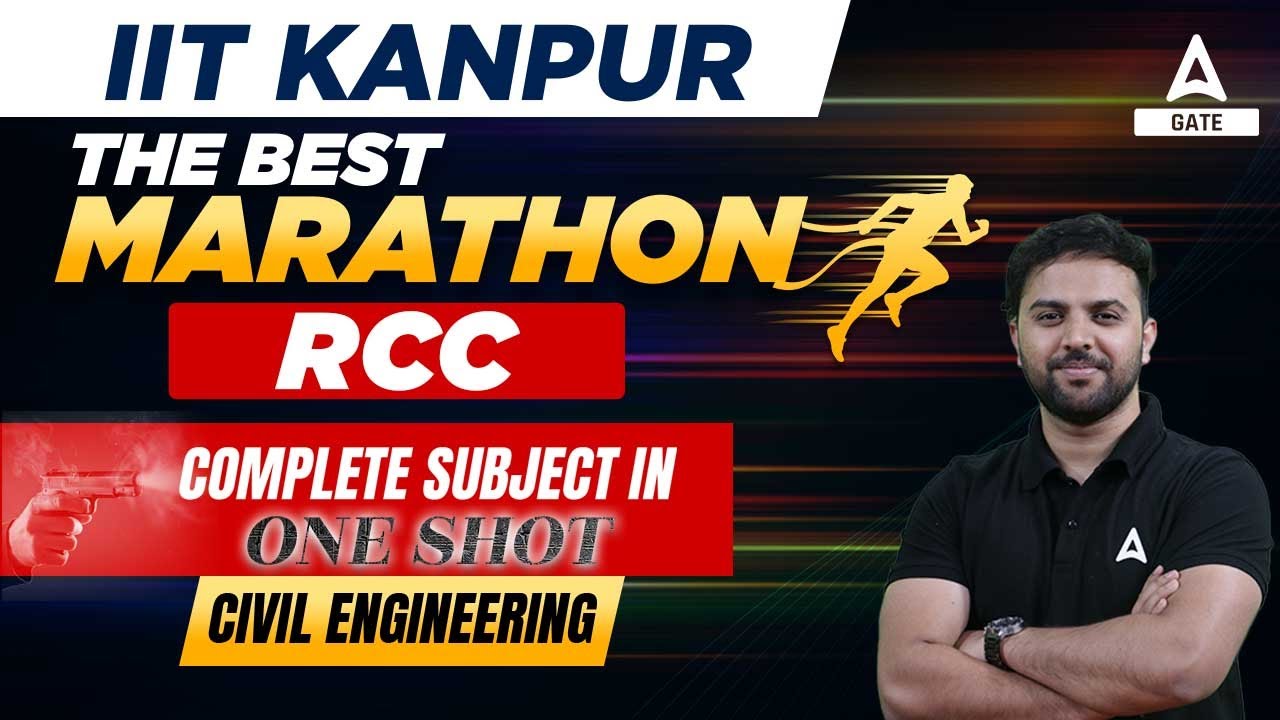 RCC MARATHON | CIVIL ENGINEERING | GATE 2023 | COMPLETE SUBJECT IN 3hrs BY REHAN SIR