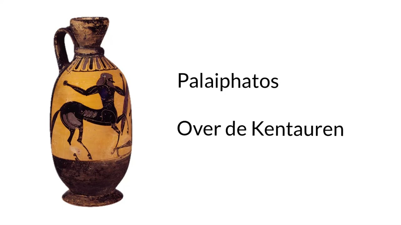 Palaiphatos - De Kentauren