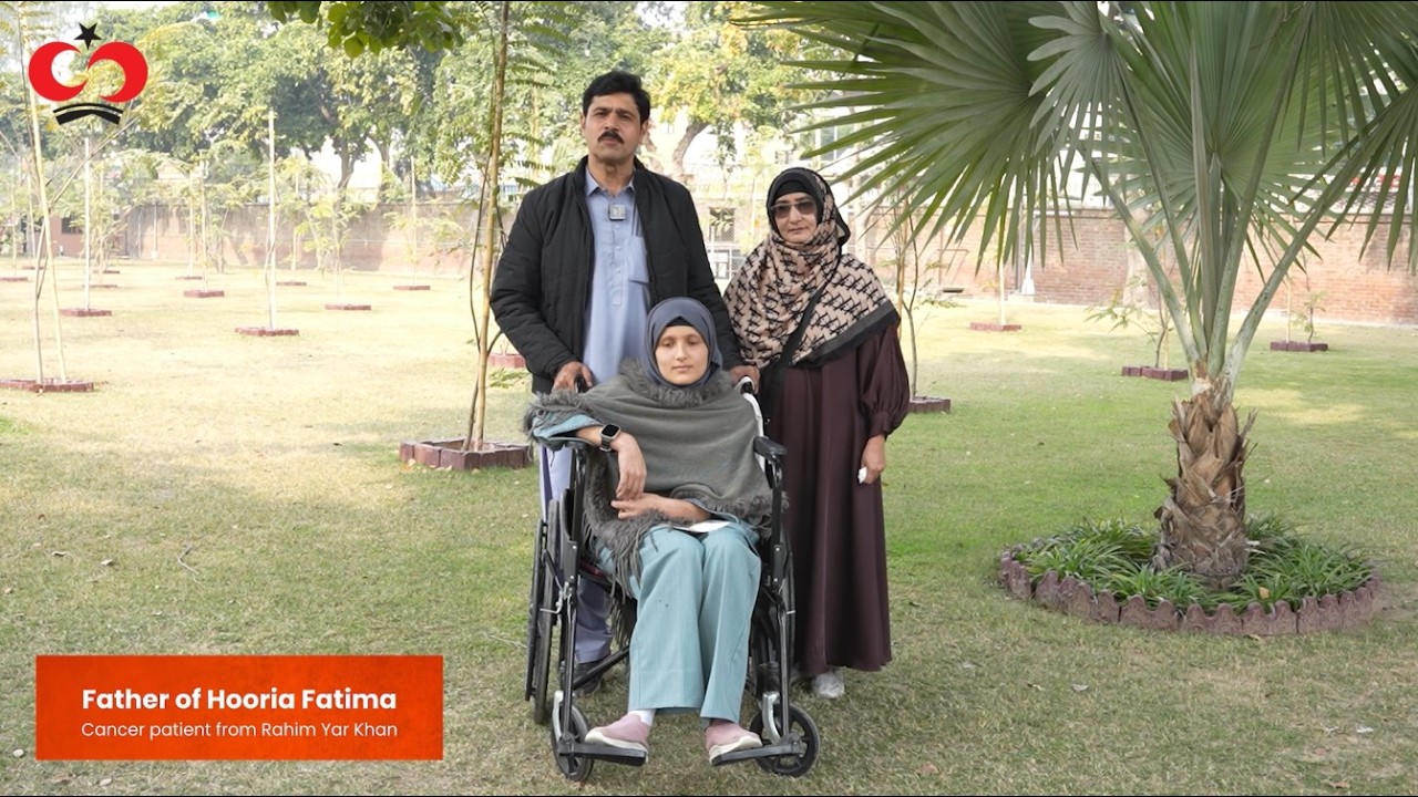 Cancer patient Hooria Fatima's Father | Your Zakat Helps Defeat Cancer | SKMCH | Other Countries