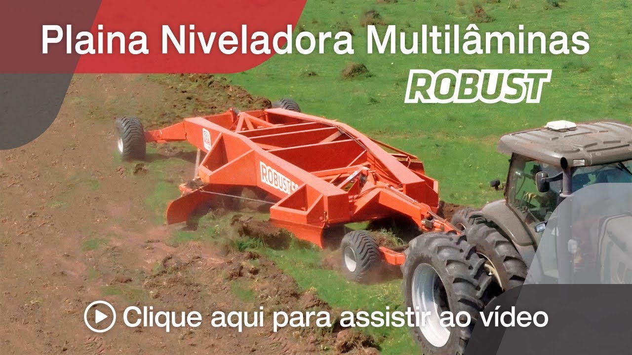 Implemento Agrícola - Plaina Niveladora Robust 500 - Agrimec
