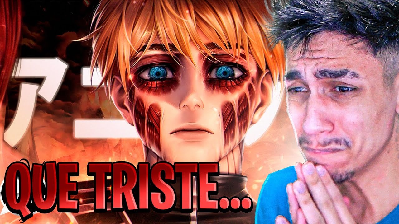 REAGINDO 𝗔𝗢 RAP do Armin | Colossal do ANIRAP !! ‹ Ine Games ›