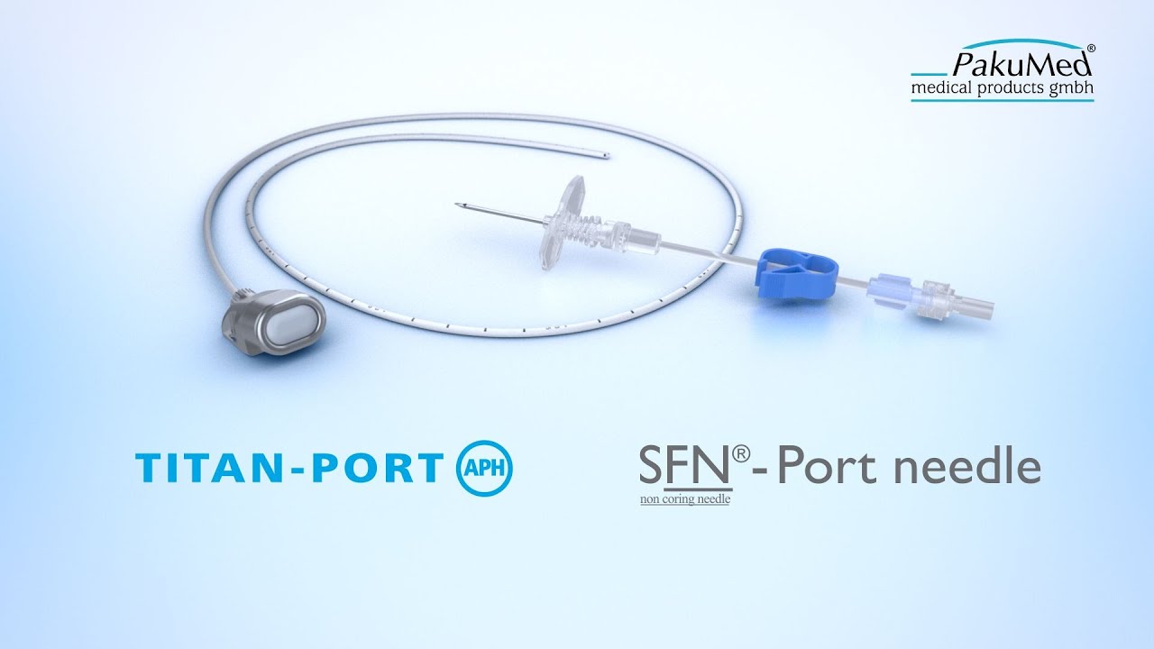 PakuMed TITAN-Port Catheter System for Apheresis (EN)