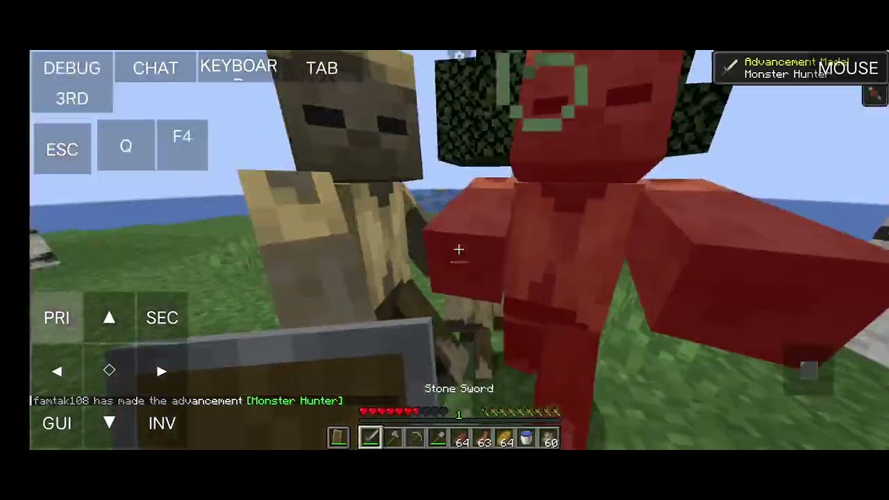 I started playing a server