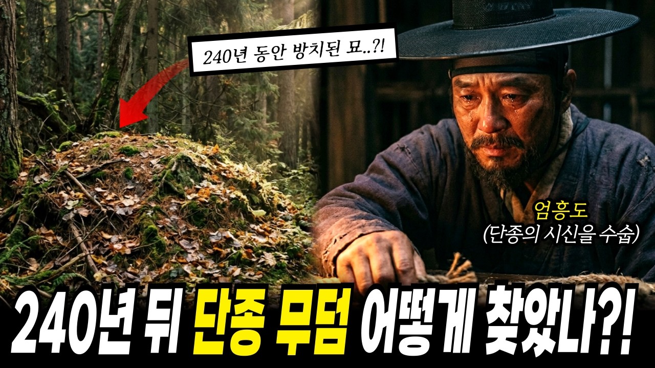 240년 산속에 방치되어 있던 단종의 무덤, 어떻게 찾았을까?!