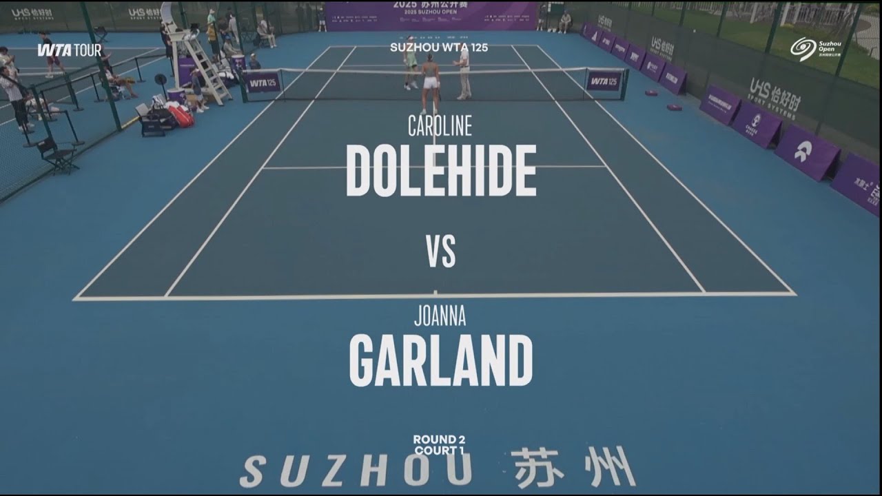 (Q) Caroline Dolehide (USA) vs (LL) Joanna Garland (TPE) - Game, Set and Match Point