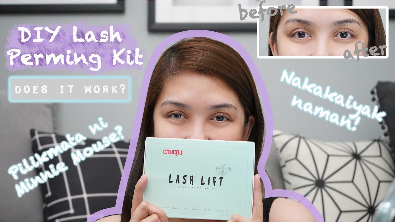 DIY LASH PERMING KIT *DOES IT WORK?* | Jubcylove