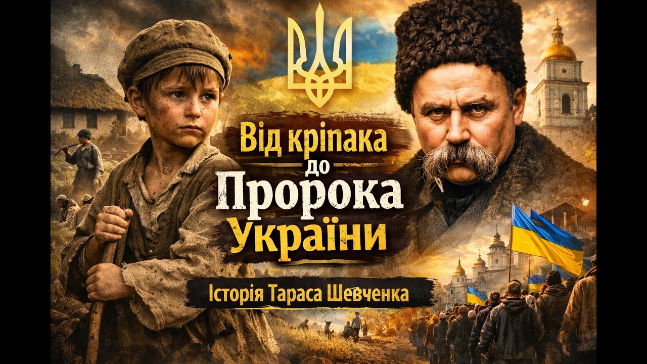 Від кріпака до пророка України: історія Тараса Шевченка