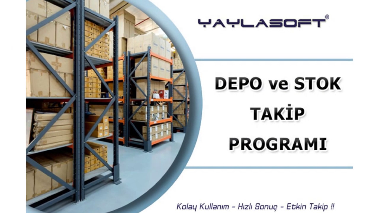 YAYLASOFT ANBAR TAKİP PROGRAMI - DEPO TAKİP YAZILIMLARI