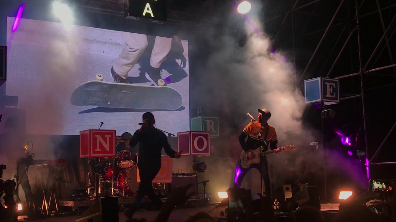 SKATEPARK - Giancane X Rancore // live @ Spring Attitude Festival - MAXXI Roma 12/10/2019