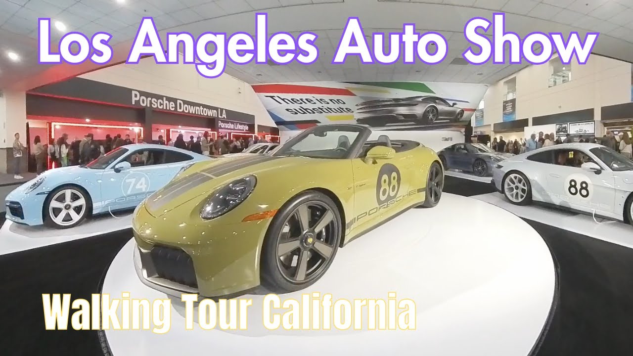 🎥 LA Auto Show Walking Tour | Concourse Hall, Fast & Furious Cars, Showcase Hall & Porsche