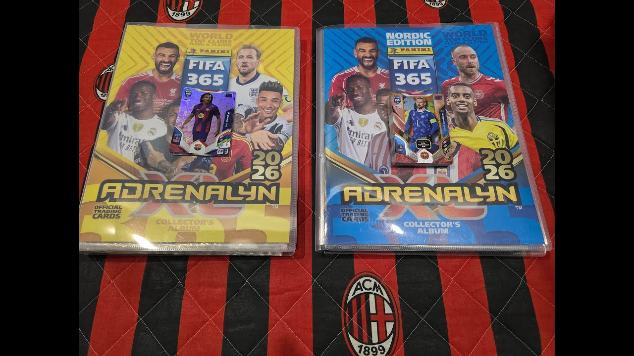 FIFA 365 2026 - UZUPEŁNIANIE ALBUMÓW - WKŁADAM KOLOROWE FANSY ORAZ KARTY NORDYCKIE - ILE BRAKUJE???