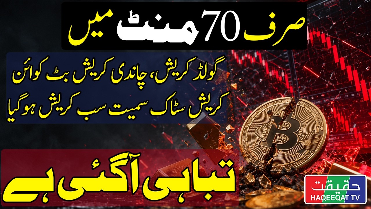 Stocks, Gold, Silver and Bitcoin Crash Within Minutes