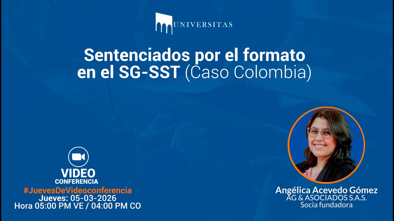 Sentenciados por el formato en el SG-SST (Caso Colombia)