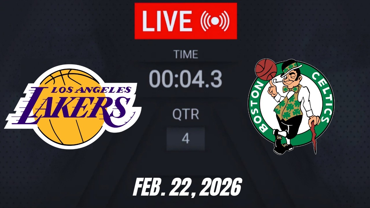 NBA LIVE! Los Angeles Lakers vs Boston Celtics February 22, 2026 | 2026 NBA Season Live 2K