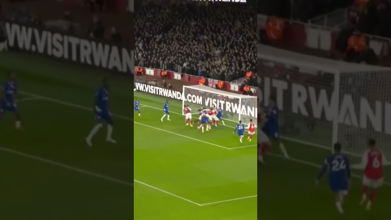 Timber Goal Arsenal VS Chelsea Live At The Emirates Stadium, Premier League Match 2026