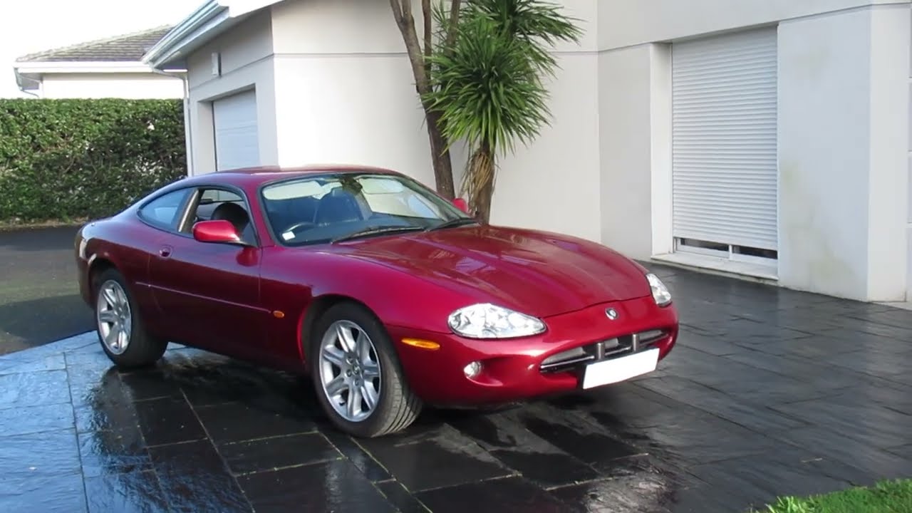 Jaguar Coupé XK8 V8 4.0 294Ch Jtes18’’ XK_8 RHD X100 Red Radiance / Carnival Red #zerostressauto