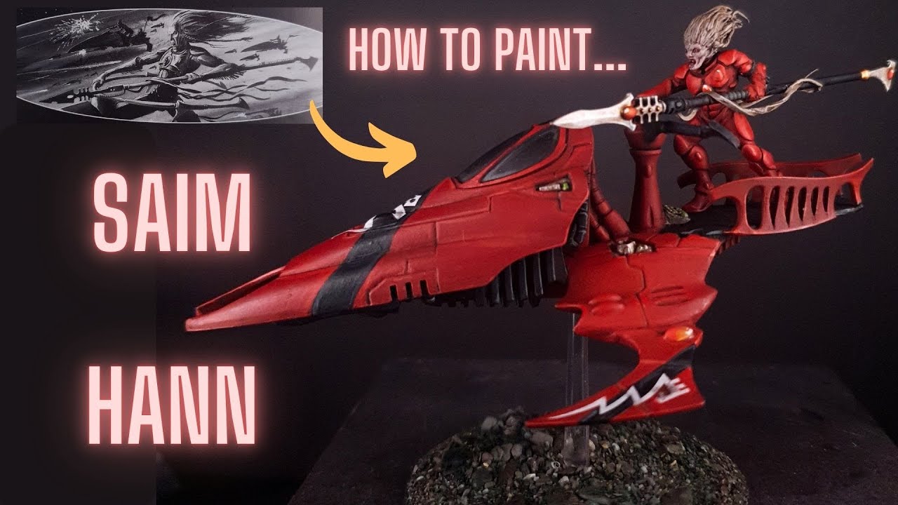 QUICK and EASY Eldar! How to paint Saim Hann.