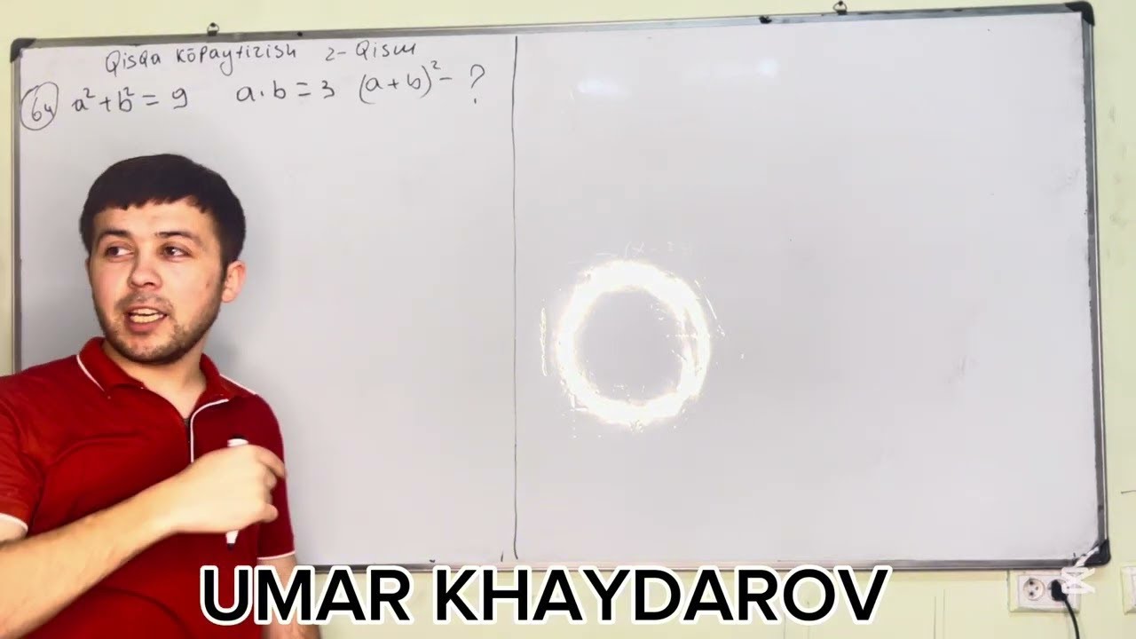 16- MAVZU (davomi) IDC 1-Qism| QISQA KO’PAYTIRISH FORMULALARI 2- qism