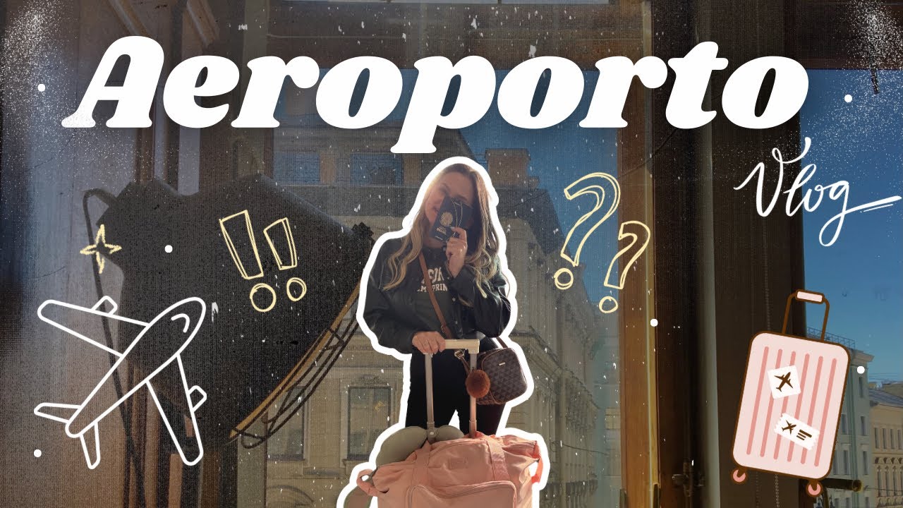 VLOG AEROPORTO 🚗✈️ 