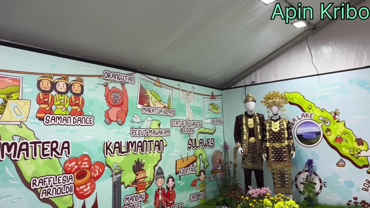 INDONESIAN BOOTH AT HK FLOWER SHOW 2025