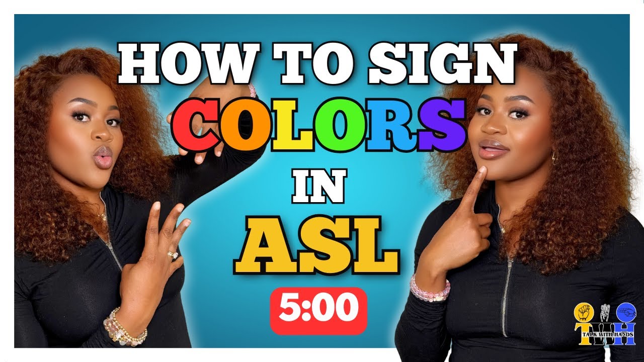 ASL Colors for Beginners | Easy Sign Language Tutorial