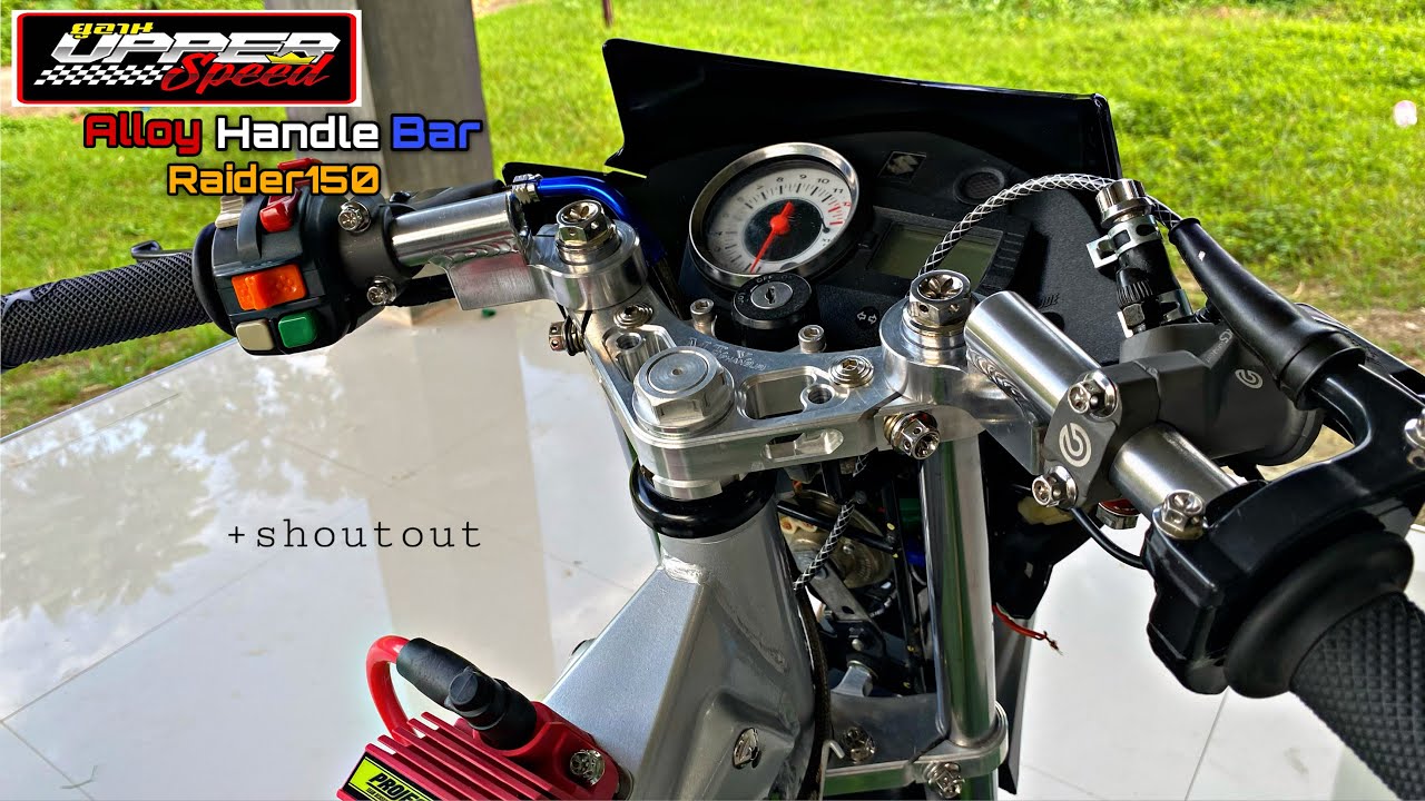 Installing Upper Speed Alloy Handlebar | Raider150 | Andreu Cabagyo