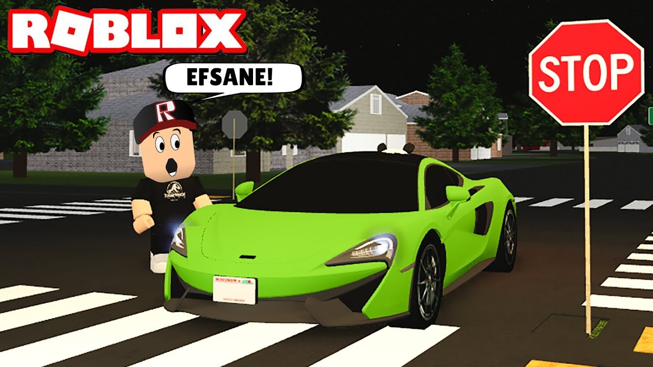 Panda Yeni Arabaya Bayıldı! Çok Hızlı - Panda ile Roblox Greenville