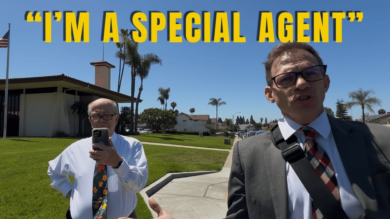 FBI Agent Calls 911 Over Camera - First Amendment Audit - AntBo Media