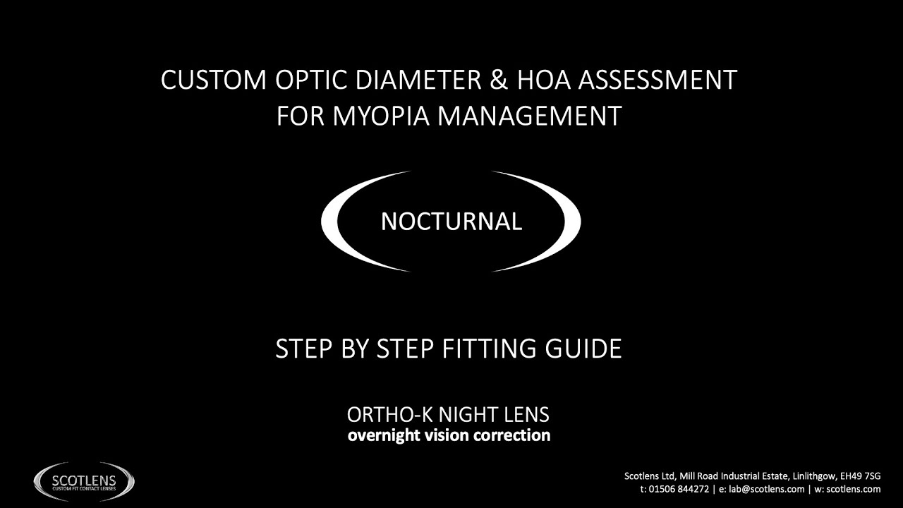 8. Custom BOZR and HOA for MM | Scotlens | Nocturnal Fitting Guide