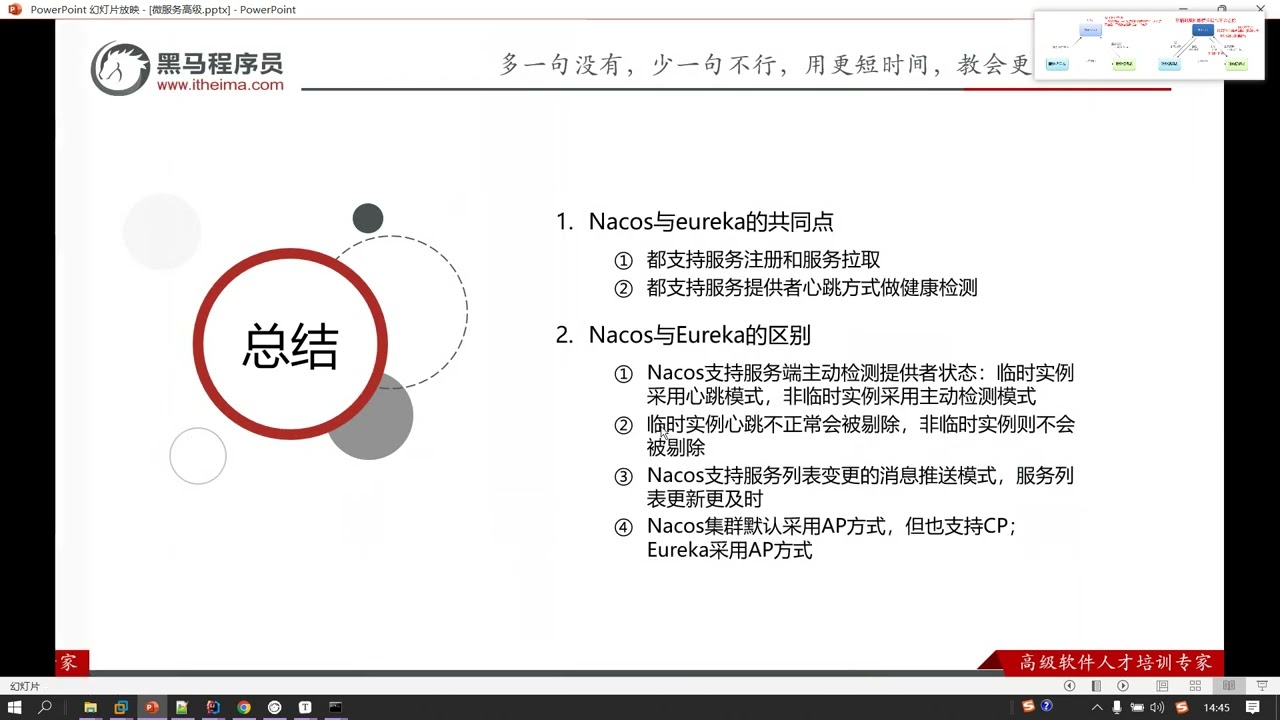 day10_11 注册中心 Nacos和Eureka区别