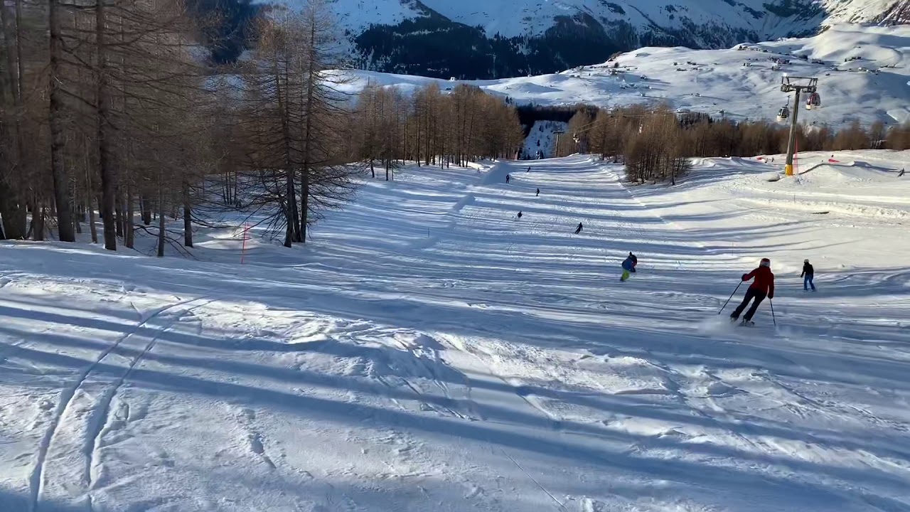 Pista Vanoni con muro finale nero