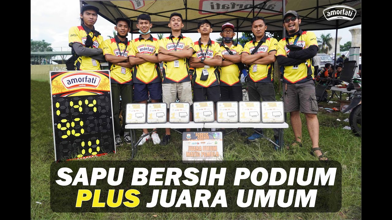 AMORFATI JUARA UMUM - SCOOTIC CORNER CAMPIONSHIP 2021 SIRKUIT BRIGIF CIMAHI -