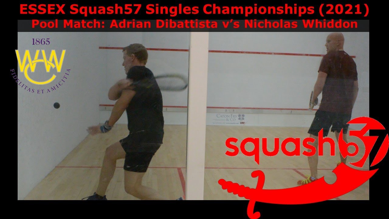 Squash57: Danny Weights v Sam Weatherhead (Essex Squash57 Singles OPEN Pool Match)
